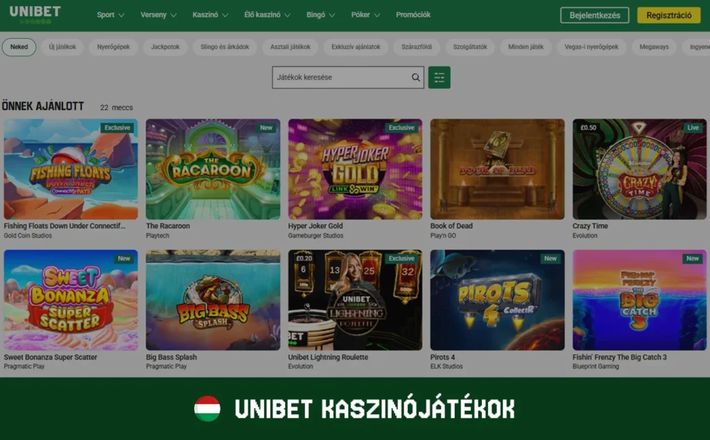 Unibet Játékok