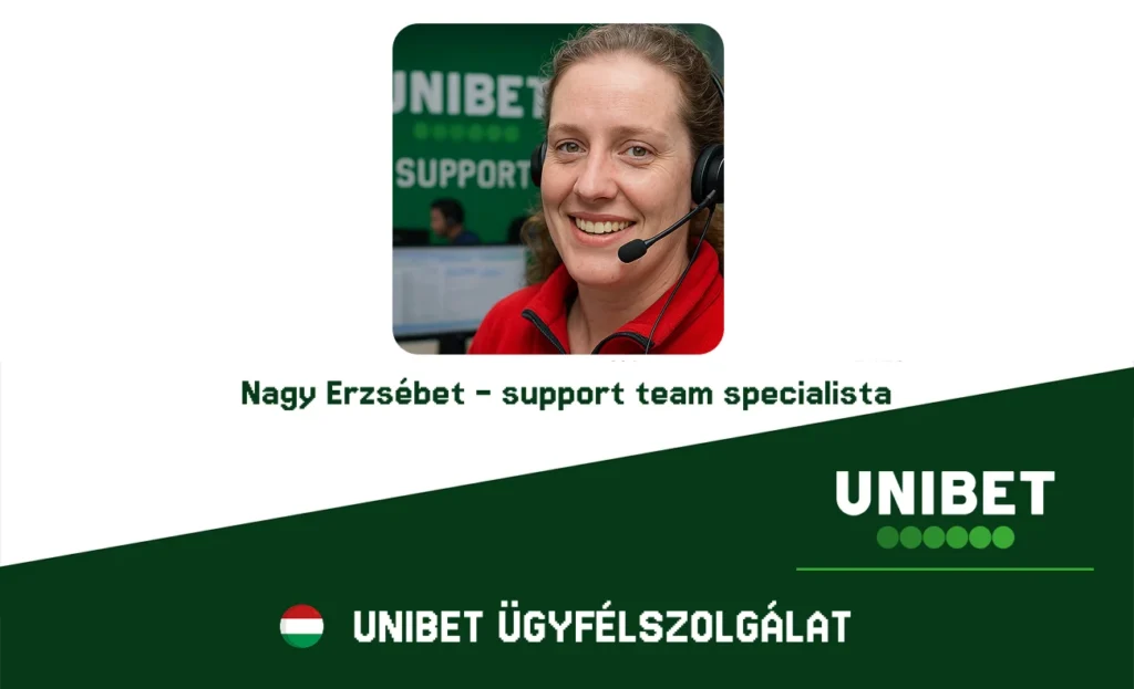Unibet ügyfélszolgálati szakember